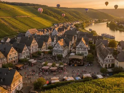 Bergsträßer Weinmarkt, Grimm-Märchen und Open-Air-Kino: Hessen am 4./5. Juli