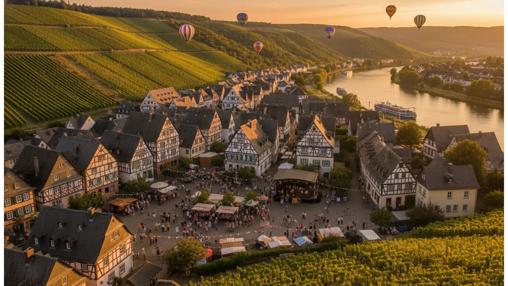 Bergsträßer Weinmarkt, Grimm-Märchen und Open-Air-Kino: Hessen am 4./5. Juli