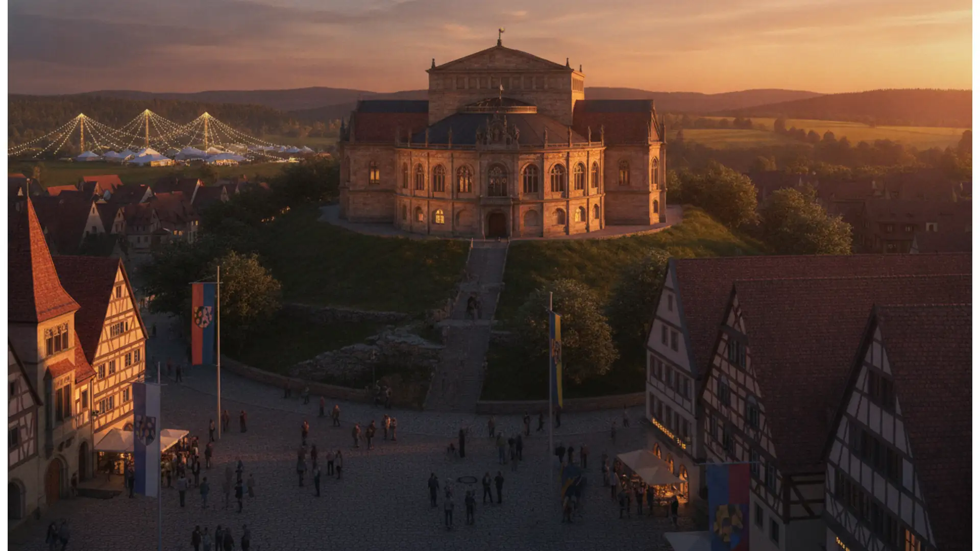 Wagner feiert 150 Jahre, Memmingen spielt 1630 nach: Bayern-Wochenende 25./26. Juli